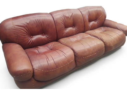 Chesterfield clásico sofá de tres plazas salón sofá tapizado 3 plazas sofá.