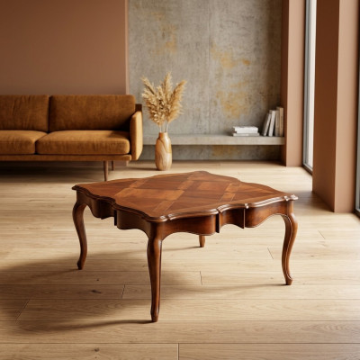 Mesa de centro diseño de sala de estar italiano mesa de madera comedor muebles mesas nuevo