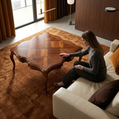 Mesa auxiliar Mesa Mesas de apoyo Muebles de lujo Mobiliario italiano Muebles