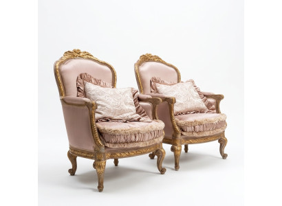 Silla Sillón Silla de lectura Sillón de orejas Sofá de lujo Tapizado Muebles italianos