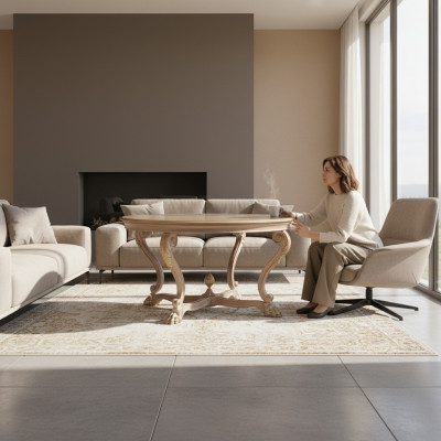Mesa de comedor moderna comedor sala de estar cocina mesas diseño mesa redonda barroca
