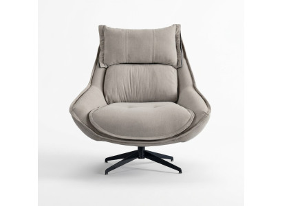 Silla giratoria de lujo, butaca Loft, diseño de muebles, sillón individual, sofá, sofá.