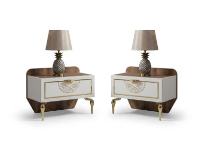Mesitas de noche, dormitorio, mesa auxiliar, mesas Chesterfield, consolas.