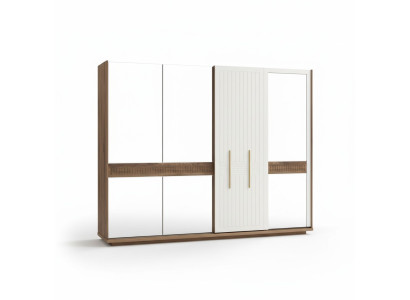 Armario armario Lujo Madera Armarios Muebles Diseño Dormitorio