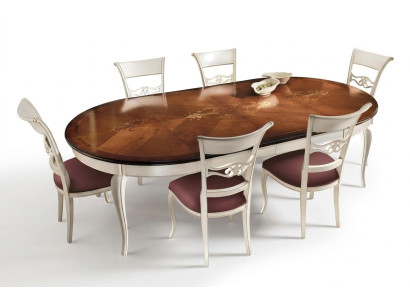 Conjunto completo de mesa de comedor 6 sillas Juego de comedor Grupo de comedor Mesa de madera Mesas 7 piezas.