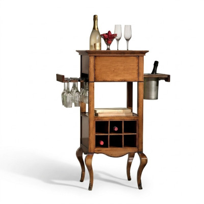 Barra Armario Armario para vinos Cómodas de madera Vitrina Bar en casa Calidad hotelera Bar de habitación