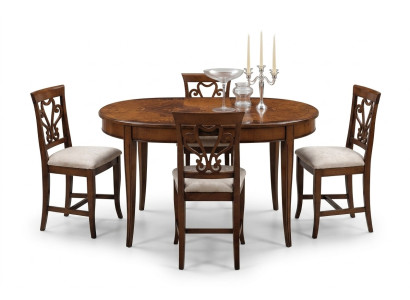 Sillas de comedor de madera Sillón de lujo Silla marrón Sillón nuevo de sala de estar.