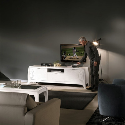 rtv Diseño de mueble de televisión Aparador de lujo de pared de televisión Comoda Armario Comodas Muebles Nuevos