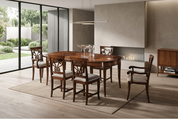 Muebles Grupo de instalación Mesa + 4 sillas Conjunto de 5 piezas. Juego de mesa de comedor para comedor