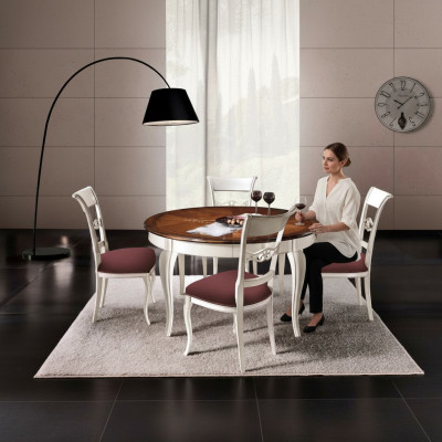 Mesa Mesa de comedor Madera Mesas de comedor Diseño Madera Muebles de lujo Italia