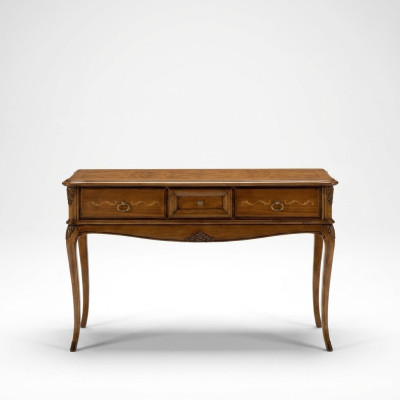 Mesa consola de madera Mesa de teléfono Mesas auxiliares Mesas Muebles Consola Italia Nuevo