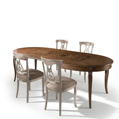Silla con patrones tallados Sillas de madera natural Comedor Sillón Butaca Muebles