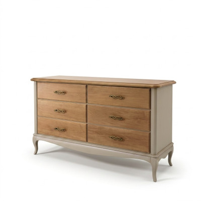 Comoda de salón comodas cajones madera sirviente estuche gabinete macizo nuevo
