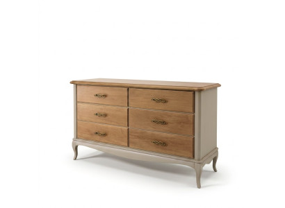 Comoda de salón comodas cajones madera sirviente estuche gabinete macizo nuevo