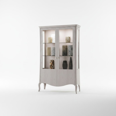 Armario de cristal Aparador de salón Vitrina Aparador de comedor Armarios de madera Muebles
