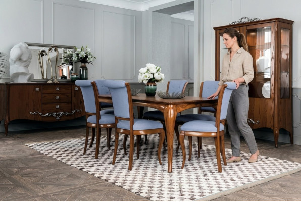 Sillas Sala de estar Comedor Sillón Silla tapizada sin apoyabrazos Sillón de lujo