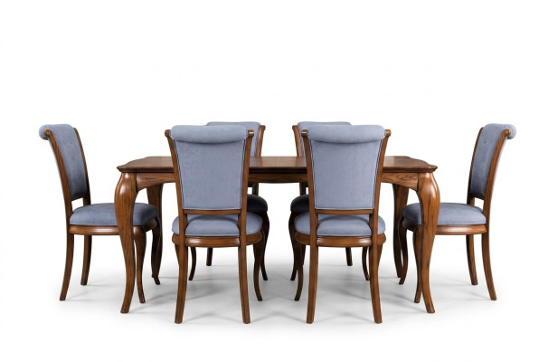 Sillas Sala de estar Comedor Sillón Silla tapizada sin apoyabrazos Sillón de lujo
