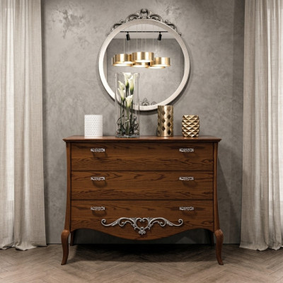 Cómoda Armario Aparador Muebles italianos Madera auténtica Cómodas Aparadores Nuevo