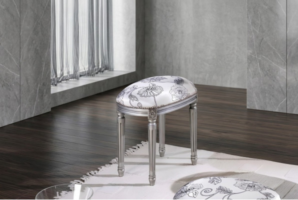 Sofá-puff reposapiés otomano taburete pouf asiento puff salón taburete de diseñador