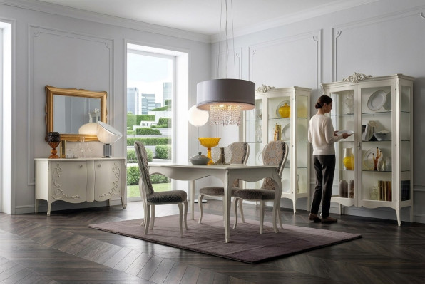 Sillas de comedor de madera Silla de lujo Marrón Sillón de respaldo Nuevo mobiliario de salón