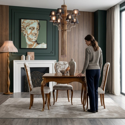 Silla tapizada marrón, sillas de comedor, silla de oficina, sillón, sillón, silla de diseño