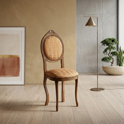 Muebles de comedor de madera sillas diseño de lujo silla tapizada respaldo asiento mobiliario de oficina nuevo