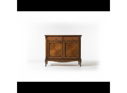 Cómoda aparador aparador marrón Aparadores de madera maciza Armario Muebles Cajoneras