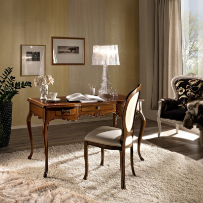 Consola Mesa Consolas Muebles de mesa de madera Teléfono Auxiliar Italiano