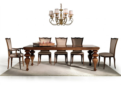 Mesa redonda Mesa de comedor clásica Mesas redondas Muebles rococó y barrocos italianos