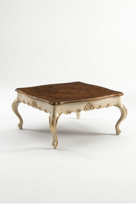 Mesa de centro mesa mesa auxiliar mesa de salón madera real mesita barroca tables