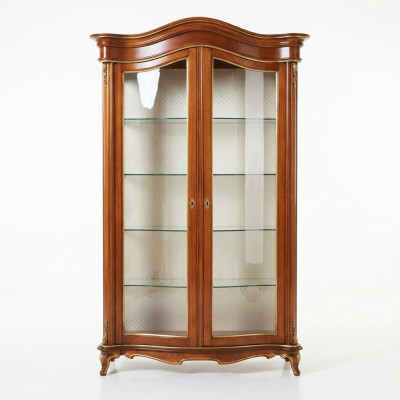 Mueble de salón de madera maciza, vitrina de vidrio, armario de madera auténtica, aparador nuevo.