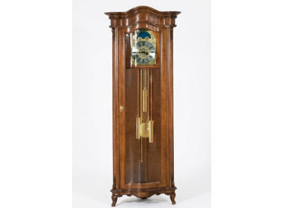 Reloj de pie Reloj de esquina Sala de estar Madera maciza Relojes de madera Mobiliario italiano