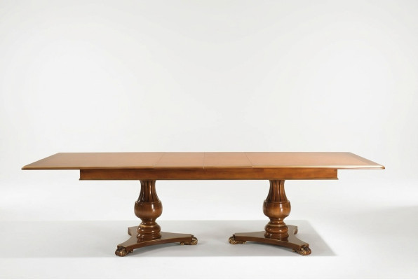 Mesa extensible de diseño clásico Mesa de comedor italiana Madera Essen