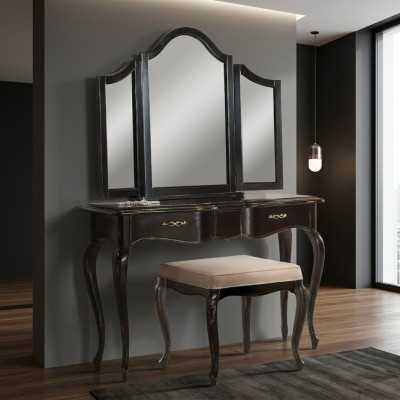 Muebles Estilo Elisa Consola Mesa Espejo Madera Italiana Mesas Grupo Juego