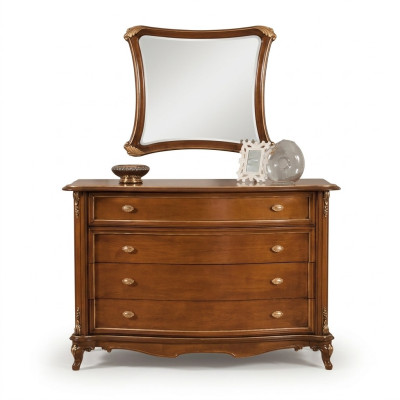 Madera Diseño clásico Comodas Cómoda Armario Armario alto Mesa con cajones