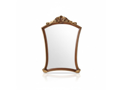 Espejo de diseño clásico italiano Espejo de pared de madera Stand Wall Italia Nuevo