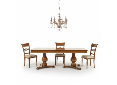 Sillas de comedor de madera Silla de lujo marrón Sillas de salón Muebles nuevos