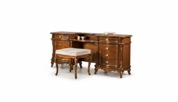 Mesa de consola de diseñador de madera Mesa de consola Consolas Muebles de tocador.