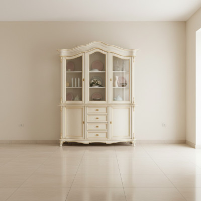 Vitrina armario de madera maciza aparador de madera maciza muebles de comedor de madera maciza en masivo
