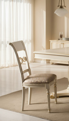 Sillas clásicas Silla de diseñador de silla de madera Silla de comedor de lujo de madera Nuevos muebles
