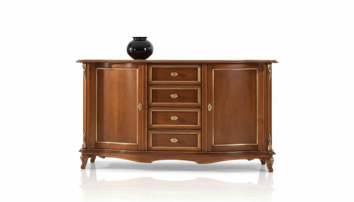 Muebles de lujo con cajones armario estantería armario de madera Italia aparador cómoda armario