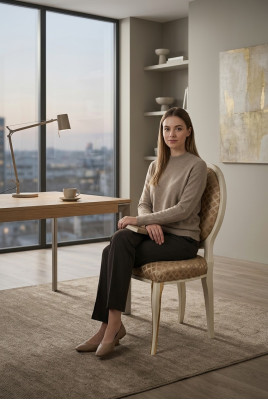 Sillas clásicas Silla Diseñador Silla de madera Silla de comedor Lujo Madera Nuevo Mueble