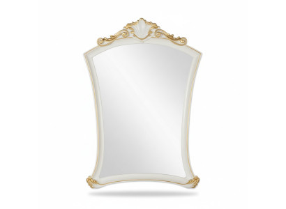 Espejo de lujo diseño clásico espejo blanco Muebles Estilos de espejo Elisa espejo nuevo