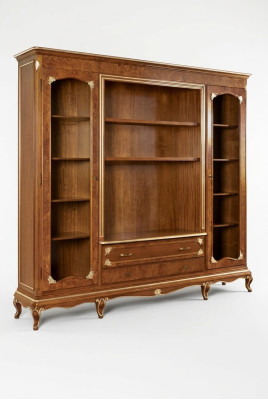Mueble de televisión - pared de montaje - unidad de pared - mueble de televisión - pared - madera maciza - moderno - madera real - nuevo