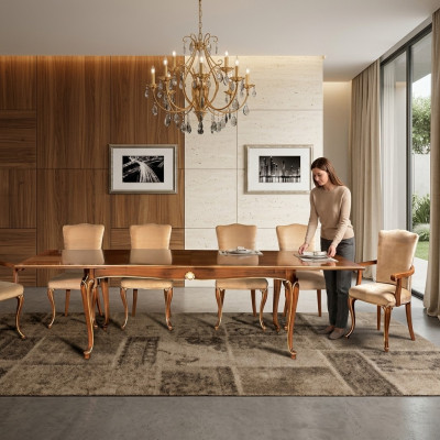Mesa de comedor Diseño Muebles Decoración Mesas Madera Mesa Mesas de comedor Lujo Italianas
