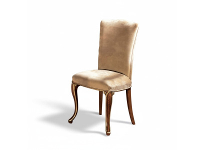 Silla de madera Muebles italianos Sillas de comedor Diseño de lujo Sillón de diseño Madera maciza