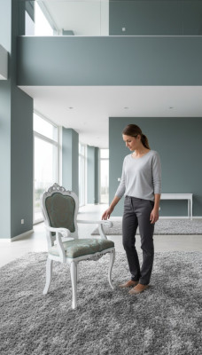 Sillas clásicas de madera silla silla de comedor de lujo muebles de madera nuevo