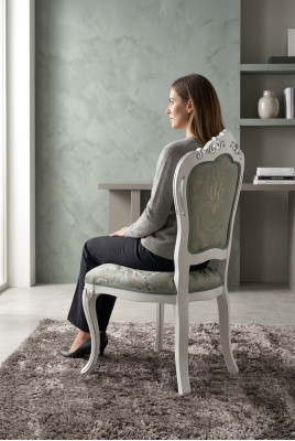 Sillas clásicas Silla diseño Silla de madera Silla de comedor Lujo Madera Nuevo Muebles