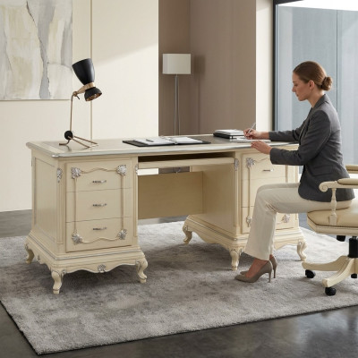 Escritorio de lujo Estilo italiano Muebles Escritorios Mesa Muebles Mesas Nuevo