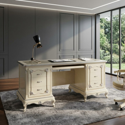 Escritorio de lujo Estilo italiano Muebles Escritorios Mesa Muebles Mesas Nuevo